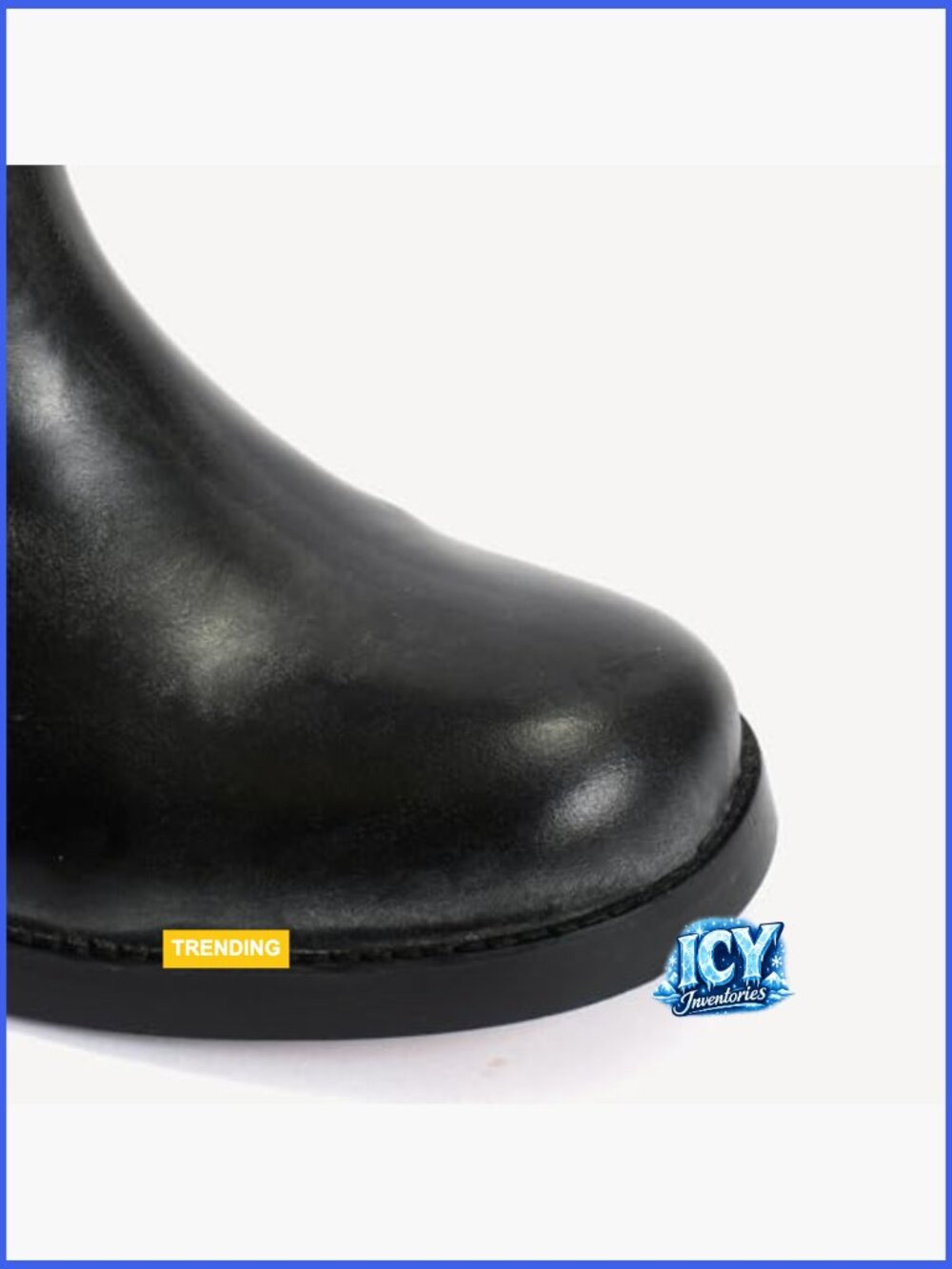 Womens Mid Calf Boots Chunky Block Heel Round Toe Pull On Campus Casual Boots - Picture 6 of 7